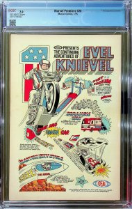 Marvel Premiere #20 (1975) - CGC 7.0 - Cert #4255706022