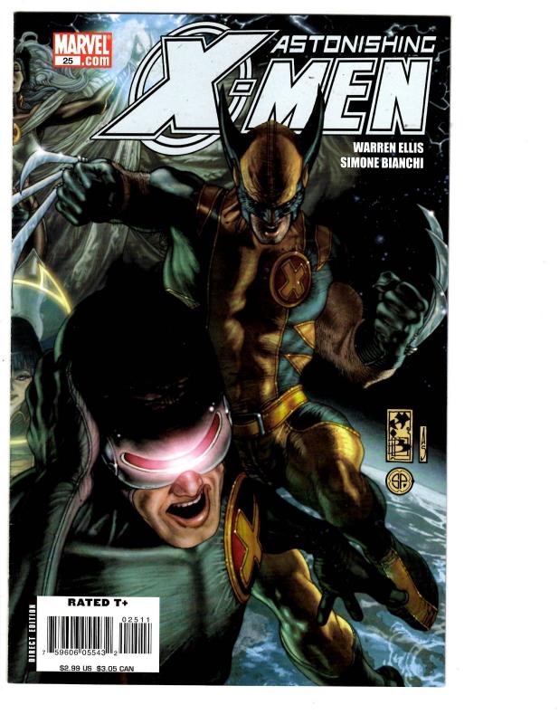 5 Astonishing X-Men Marvel Comic Books # 25 26 27 28 29 Wolverine Cyclops BH21