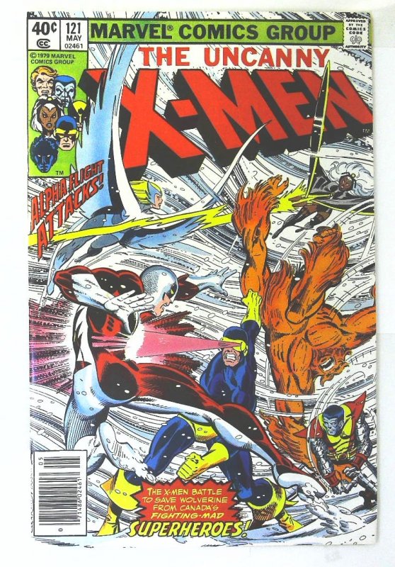 X-Men (1963 series)  #121, NM- (Actual scan)