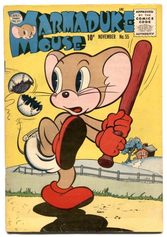 Marmaduke Mouse #55  1955 - Quality  -VG+ - Comic Book