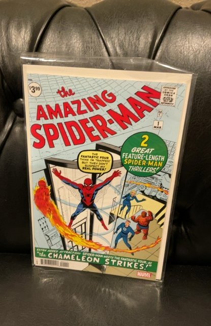 The Amazing Spider-Man #1 Facsimile Edition Cover (1963)