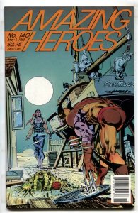 AMAZING HEROES #140 1988 - Marvel Comics Presents