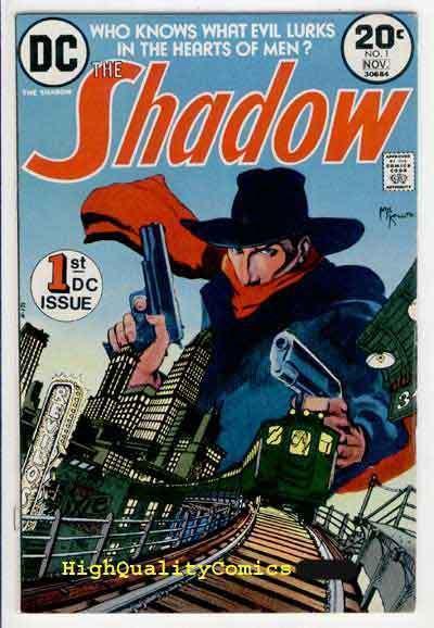 SHADOW #1, VF, Who knows what Evil lurks, Michael Kaluta, 1973