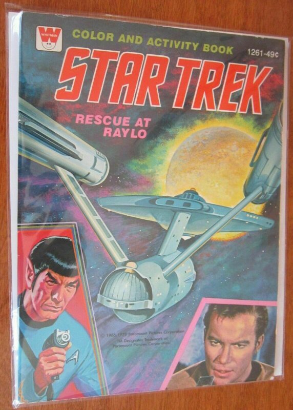 Star Trek coloring and activity book, unused 6.0 FN (1978)