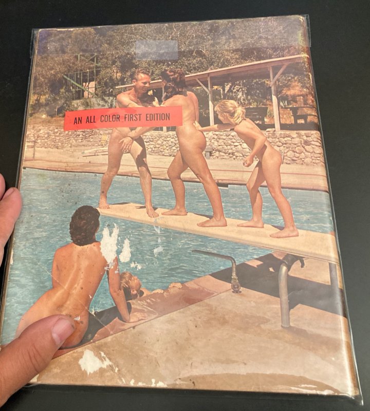 EARLY 60s NUDIST MAGAZINE! SHANGRI-LA Vol. 1 #1 All Color!