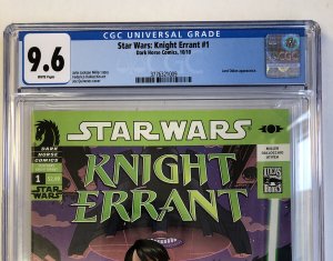 Star Wars: Knight Errant (2010) #1 | CGC 9.6 WP | Dark Horse