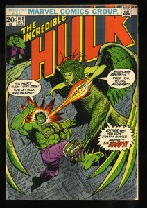Incredible Hulk #168 VG 4.0 1st Harpy!