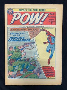 Pow! #31 8/19/1967- Amazing Spider-man- Mysterio British reprint F/VF