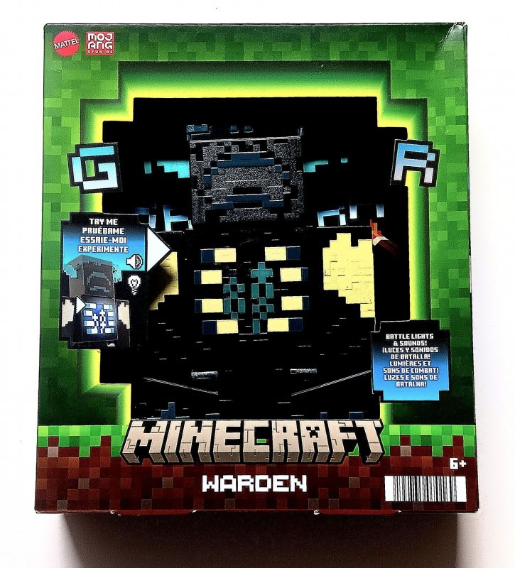 WARDEN | MINECRAFT #HHK89 | MATTEL | MOJANG STUDIOS 2021 | NEW IN BOX