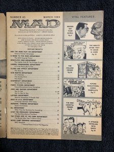 1964 MAD Magazine #85 VG- 3.5 Alfred E Neuman vs Abraham Lincoln