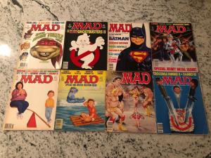 Lot Of 8 Mad Magazines # 283 285 286 287 288 289 290 291 Humor Parody Comedy JW1