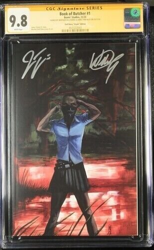 Book Of Butcher (2023) #1 (CGC 9.8) Signed Dell'edera * Jmaes Tynion * Census =2