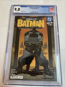 Absolute Batman (2024)  #1 (CGC 9.8) DC Comics • 1st Print
