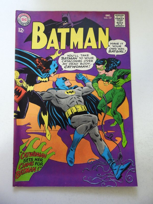 Batman #197 (1967) FN+ Condition