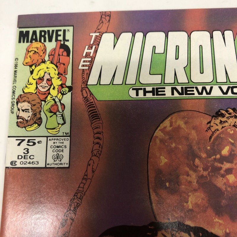 The Micronauts (1984) # 3 (NM) Canadian Price Variant • Peter B. Gillis • Jones