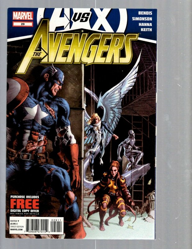 12 Marvel Comics The Avengers #1 16 21 22 23 24 24.1 25 26 27 28 29 J448