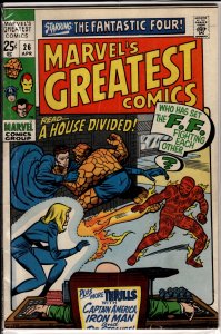 Marvel's Greatest Comics #26 (1970) Fantastic Four