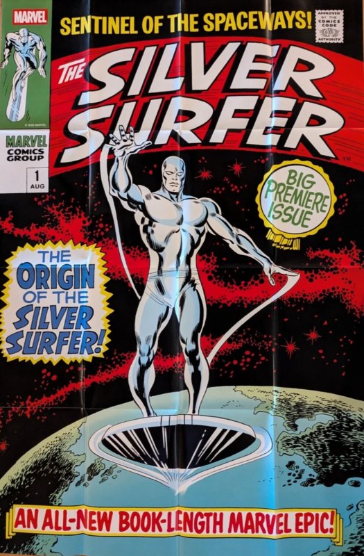 Silver Surfer #1 Facsimile Edition Folded Poster