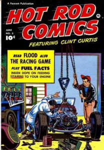 Hot Rod Comics #3 GD ; Fawcett | low grade comic June 1952 Clint Curtis cars