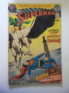 Superman #249 (1972) VG- Condition