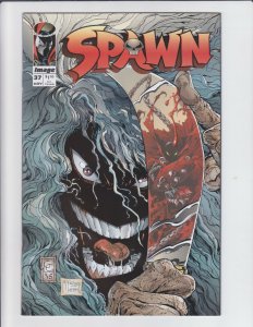 Spawn #37 1995 (9.2) 1st Freak!!!