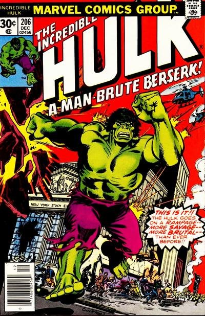 Incredible Hulk #206 (ungraded) stock photo ID#B-10