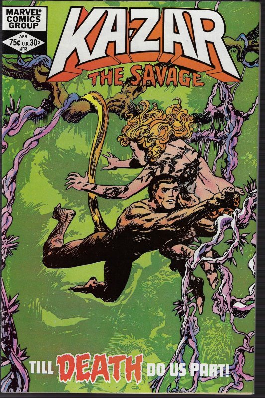 Ka-Zar the Savage #13 (Marvel, 1982)