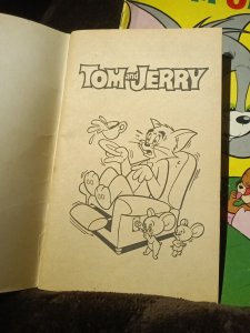 Tom And Jerry 6 Issue Bronze Age Comics Lot Run Set Collection Gold Key Cartoon