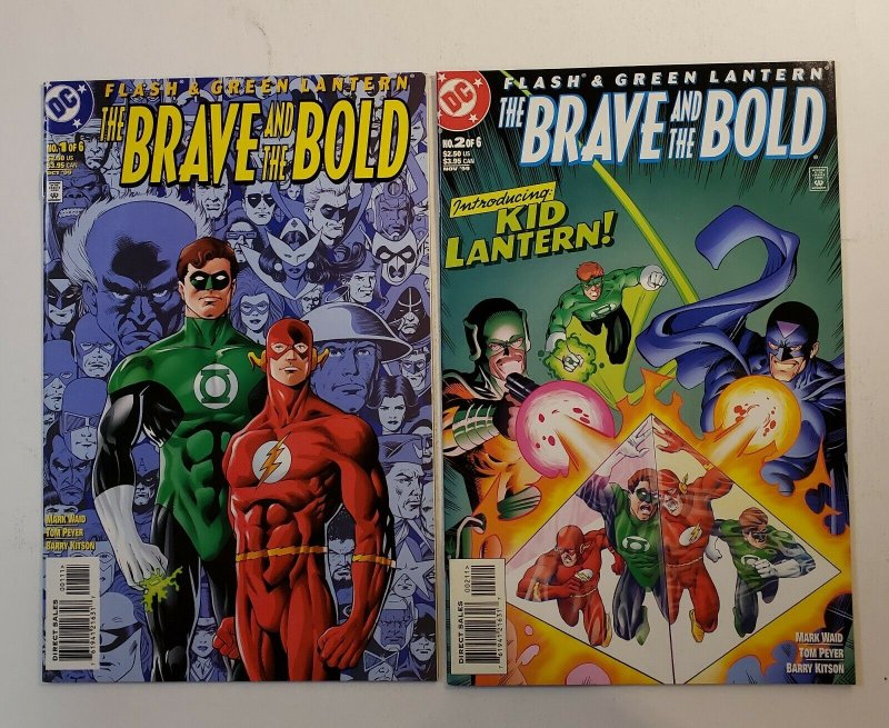 FLASH & GREEN LANTERN THE BRAVE AND THE BRAVE AND THE BOLD #1-6 SET DC 1999