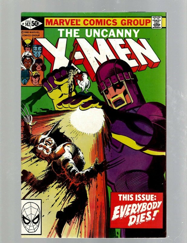 Uncanny X-Men # 142 NM Marvel Comic Book Colossus Angel Wolverine Storm J450