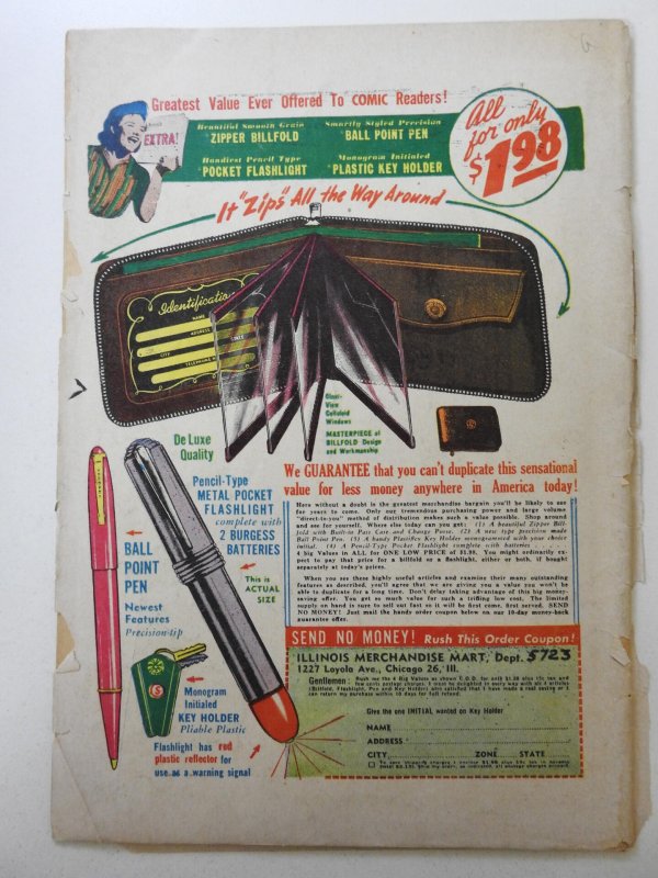 Women Outlaws #4 (1949) VHTF Comic!! Rare! Fair Condition! Complete 7 Spine Spl