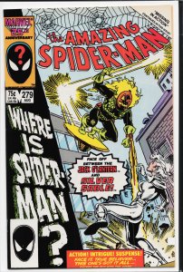 The Amazing Spider-Man #279 (1986) Spider-Man