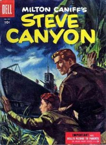 Four Color Comics (2nd Series) #641 VG ; Dell | low grade comic Steve Canyon