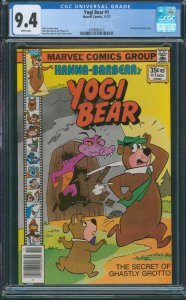 Yogi Bear #1 Marvel Comics 1977 CGC 9.4