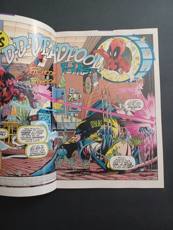 Wolverine #88 1st Wolverine vs. Deadpool - 1994 - NM