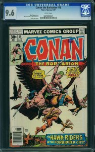 Conan the Barbarian #75 (1977) CGC 9.6 NM+