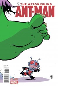 Astonishing Ant-Man, The #1F VF ; Marvel | Skottie Young Variant Hulk
