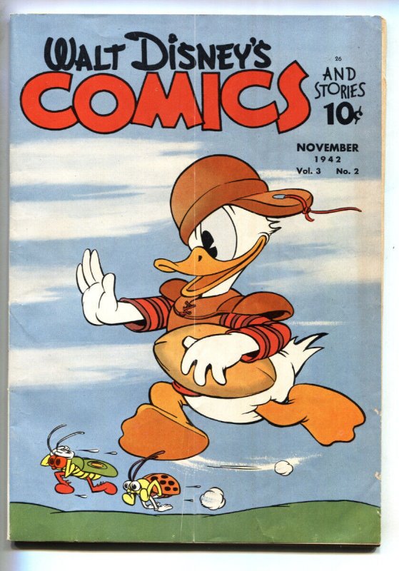 Walt Disney's Comics and Stories #26 1942- Walt Kelly- Carl Barks ...