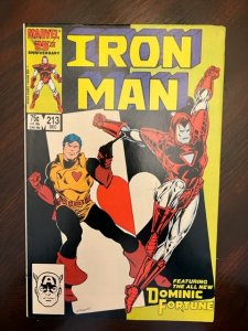 Iron Man #213 Direct Edition (1986) - NM