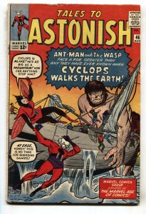 TALES TO ASTONISH #46--comic book--ANT-MAN--3rd Wasp--Marvel