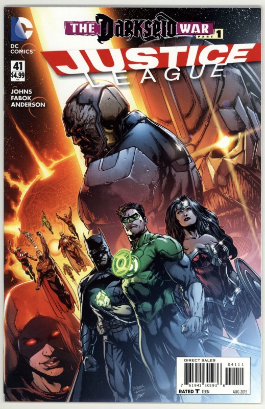 Justice League #41-50 the Darkseid War complete series (2015)