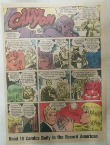 (51) Steve Canyon Sundays by Milton Caniff 1969 Complete Year ! Most Tabloid