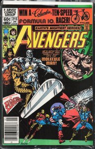 The Avengers #215 (1982) The Avengers