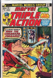 Marvel Triple Action #12 (1973) The Avengers