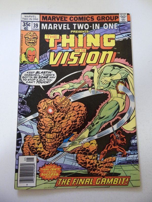 Marvel Two-in-One #39 (1978) VF Condition