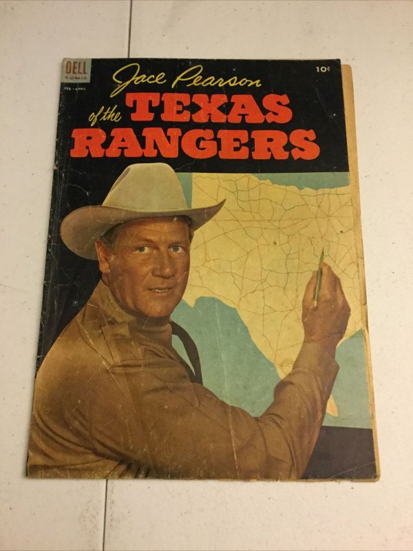 Jace Pearson Of The Texas Rangers 5 Gd Good 2.0 Dell Comics Golden Age