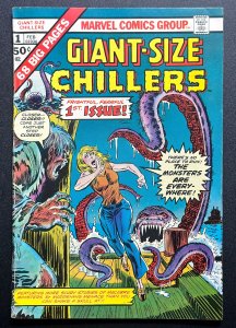 Giant-Size Chillers #1 (1975) VF/NM - 1st Publish work Dave Gibbons