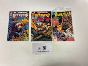 3 DC Comics Hawkman 16 Hawkworld Annuals 2 3 95 JW19