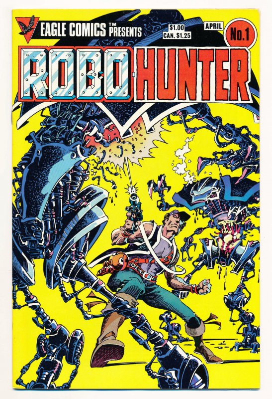 Robo-Hunter (1984) #1-5 NM, complete series