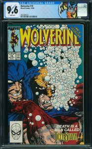 Wolverine #19 (1989) CGC 9.6 NM+
